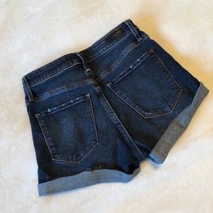 high-waisted shorts
